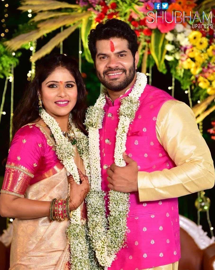 Akshaya Deodhar and Hardeek Joshi got engaged